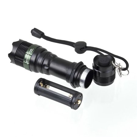 NEW SALE!XML High Power 7W LED Flashlight Zoom Adjustable Torch SA-9 SA9 Black Professional Fashion Beautiful