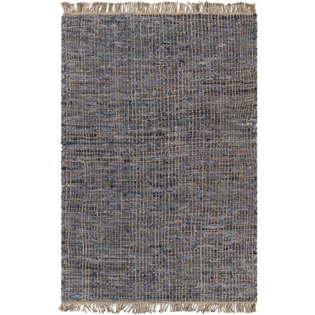 Lexington LEX-2312 2  X 3  Rectangle Rug in Denim and Beige