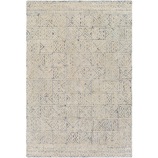 Montclair MTC-2312 2' X 3' Rug Sky Blue/Khaki/White/Denim/Black/Medium Gray