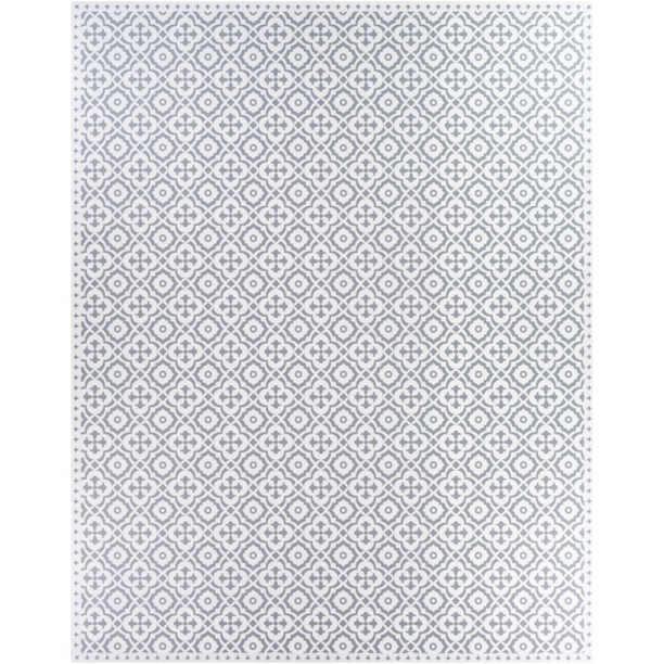 Vinilo VNL-2312 2  X 3 11  Rug in Cream and Medium Gray