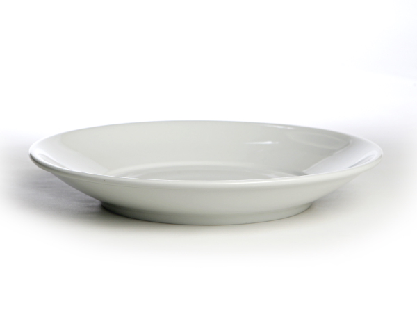 Tuxton China BPD-1253 12.63 in. Pasta Bowl 68 Oz. - Porcelain White - 1 Dozen