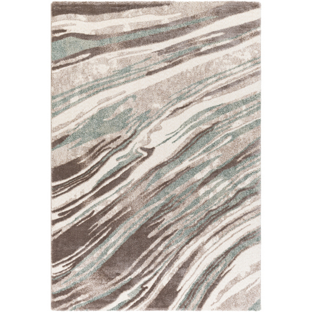 Cielo CEL-2313 7 10  X 10  Rug in Sage/White/Beige/Camel