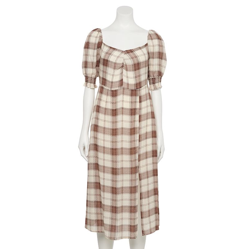 Juniors' Hint of Mint Maxi Day Dress, Women's, Size: Small, Natural