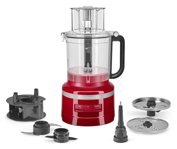 KitchenAid 13-Cup Food Processor  Empire Red  KFP1318