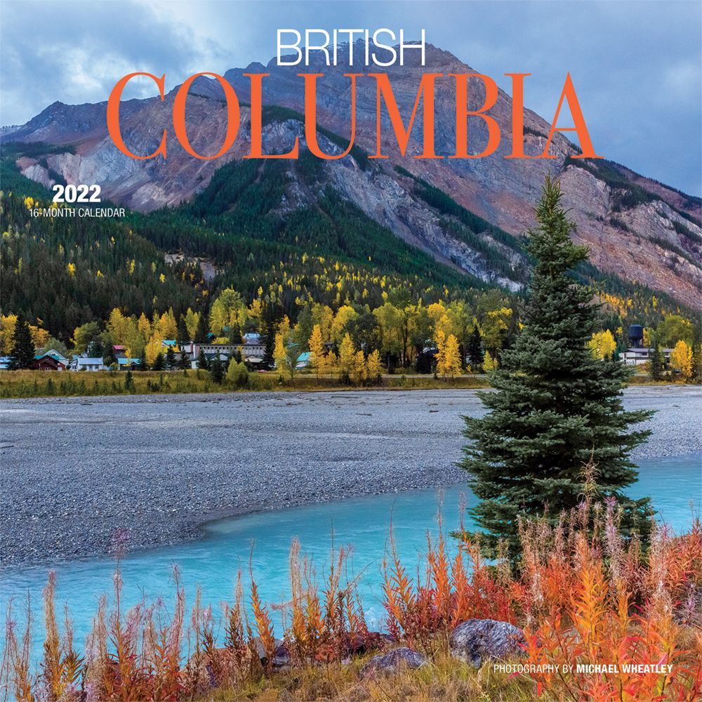 2022 British Columbia Wall Calendar