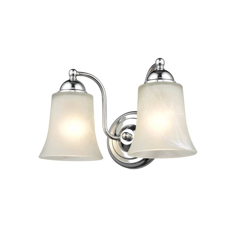9332-CH Millennium Lighting Abelia - 2 Light Bath Vanity-8 Inch Tall and 12 Inch Wide-Chrome Finish