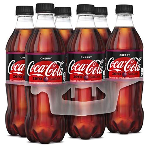 Coca-Cola Zero Sugar Cherry Soda Soft Drink Bottles, 6 CT, 16.9 Oz | CVS