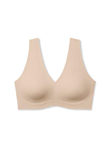 Women's True & Co. True Body Lift V-Neck Bralette, Size Large - Beige thumbnail
