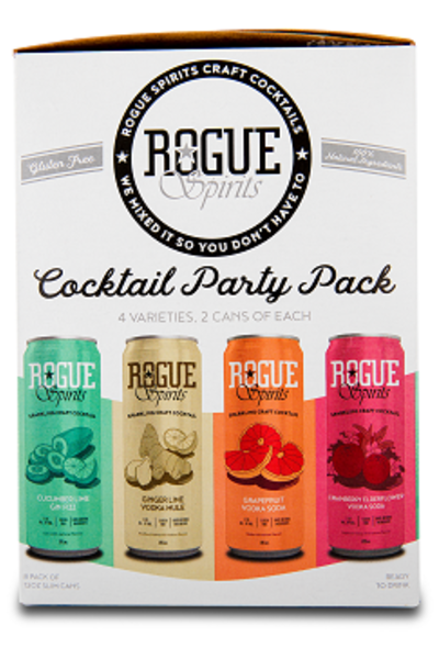 Rogue Rogue Spirits Canned Cocktail Variety Pack Ready-to-drink - 8x 12oz Cans