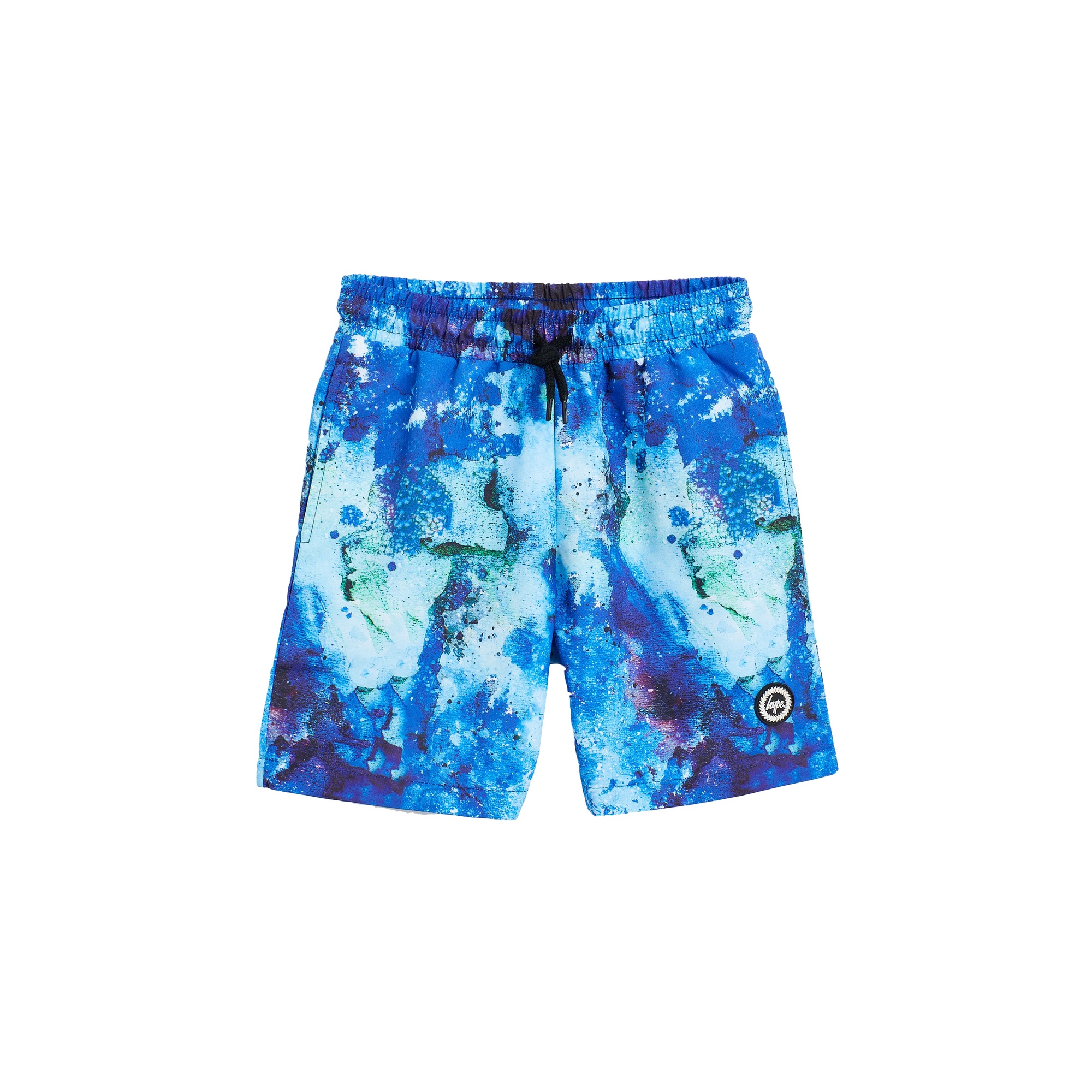 Hype Childrens/Kids Sea Spray Swim Shorts (9-10 Years) (Ocean Blue/Cyan)