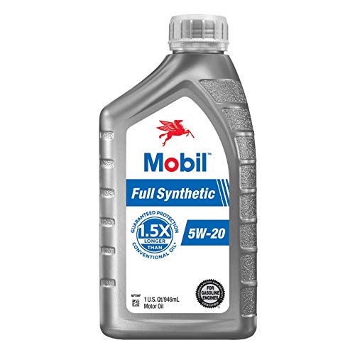 Mobil Full Synthetic Motor Oil 5W-20  1 Quart