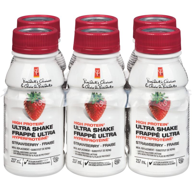 President's Choice PC Ultra Shake High Protein Meal Replacement 6 PK