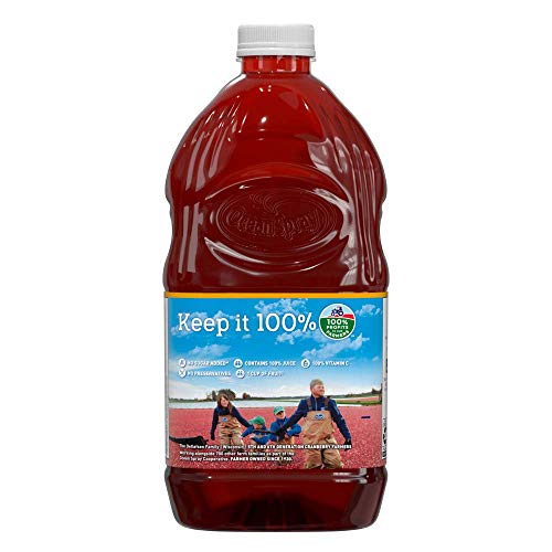 Ocean Spray, 100% Juice Cranberry Pineapple No Sugar Added, 64 Oz (Case of 8) thumbnail