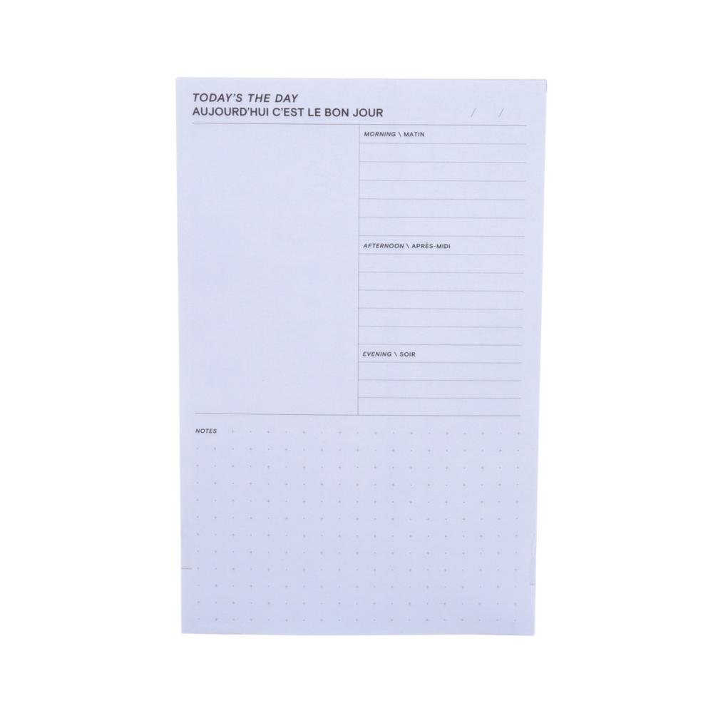 Noté Par La Marque Post-it - Bloc Agenda Quotidien Bleu - 4,9 X 7 -7 Po - 100 Feuillets/bloc
