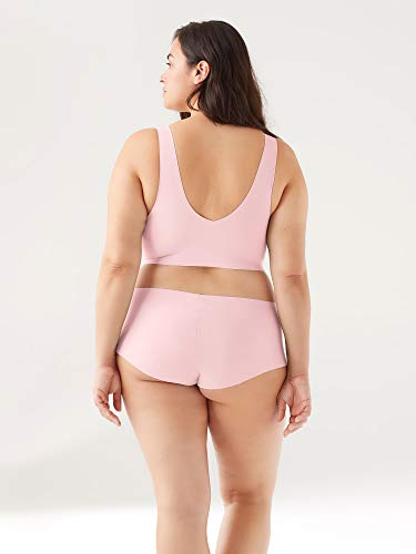 True & Co. True Body Lift V-Neck Bralette, Size X-Small in Retro Pink at Nordstrom thumbnail