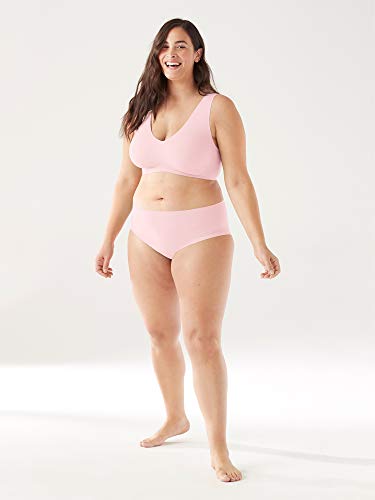 True & Co. True Body Lift V-Neck Bralette, Size X-Small in Retro Pink at Nordstrom thumbnail