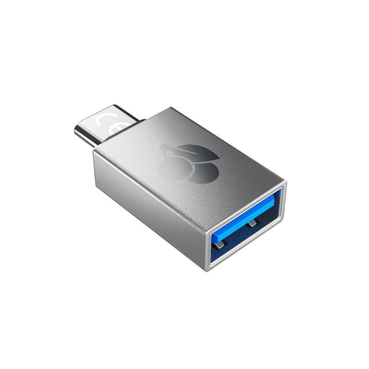 CHERRY 61710036 Cable Gender Changer USB-a USB-C Silver