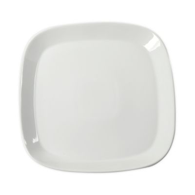 6 pack Our Table Simply White Square Dinner Plate