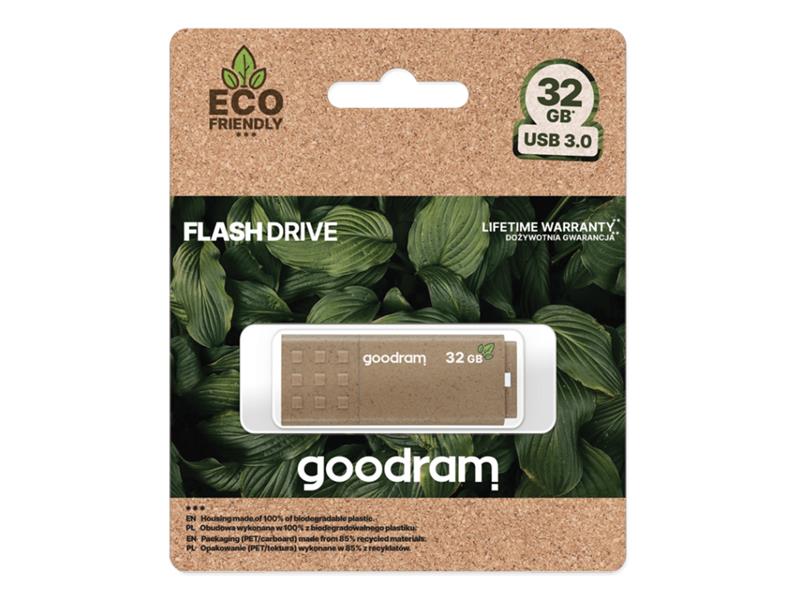 GOODRAM - Clé USB 32Go Ume3 Eco - Boitier Et Packaging En Matériau 100% Recyclés 32GB