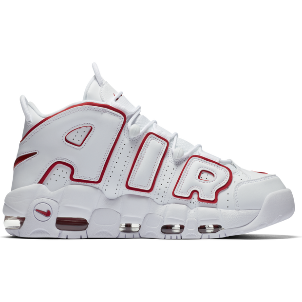 Nike Air More Uptempo - Men Shoes - White - Leather, Synthetics - Size 10 - Foot Locker