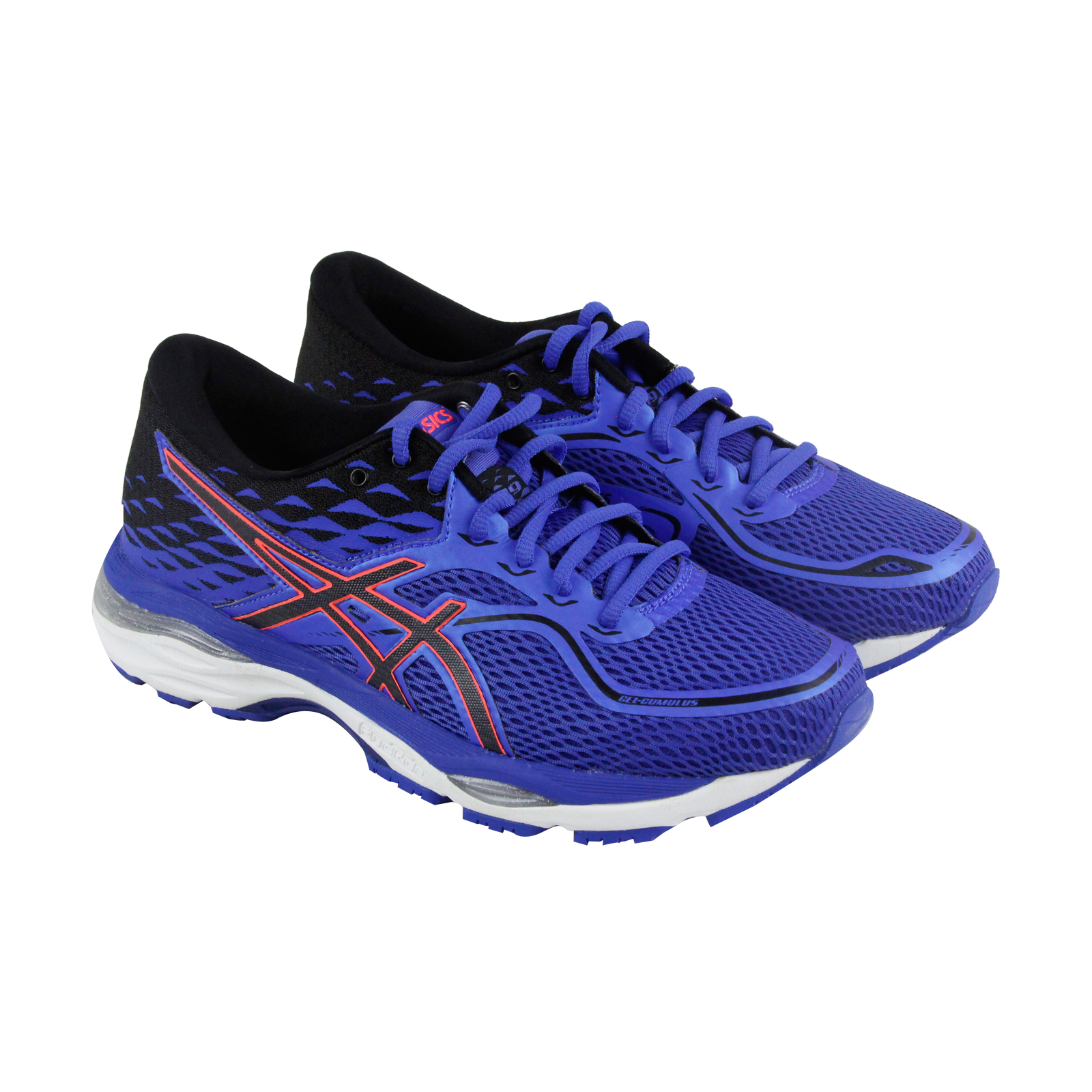 Asics Gel Cumulus 19 Blue Purple/Black-Flash Coral T7B9N 4890 Women's