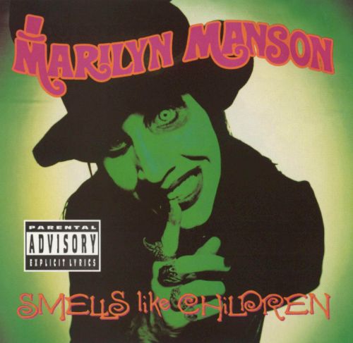 Marilyn Manson Smells Like Children UK Vinyl LP