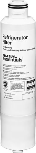 Best Buy Essentials - NSF 42/53 Water Filter Replacement for Select Samsung Refrigerators - White