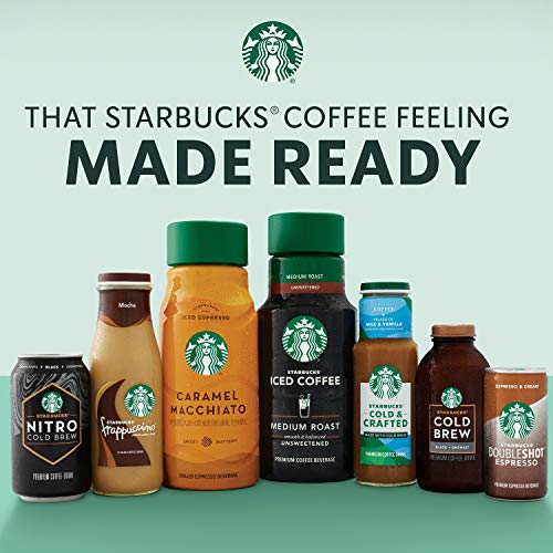 Starbucks Nitro Cold Brew Dark Cocoa Sweet Cream Premium Iced Coffee Drink 9.6 Fl Oz Can thumbnail