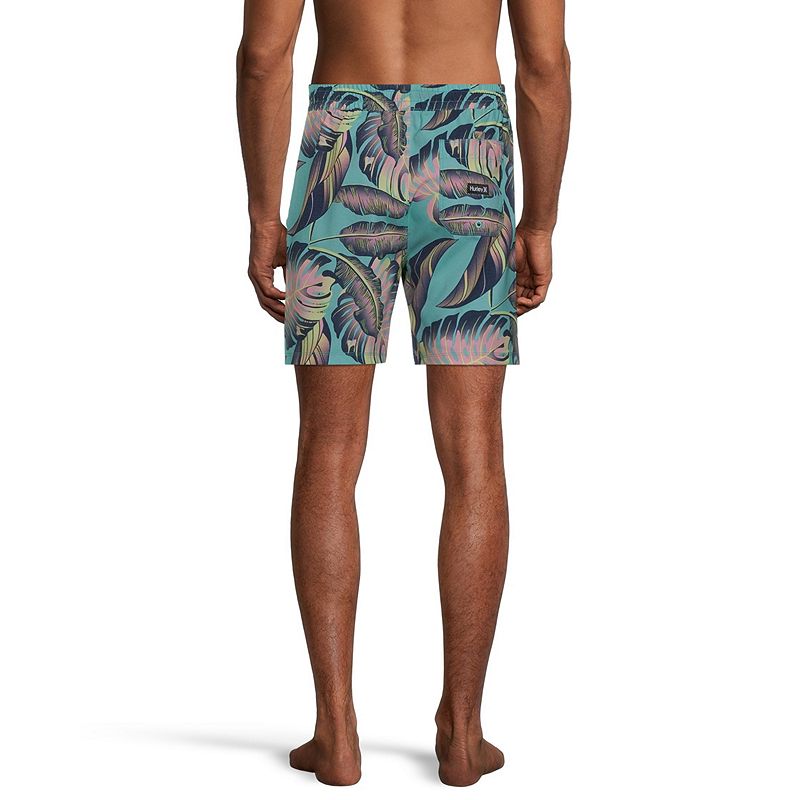 Men's Rainforest Volley Swim Trunk Shorts, Pink, Size XL | Hurley thumbnail