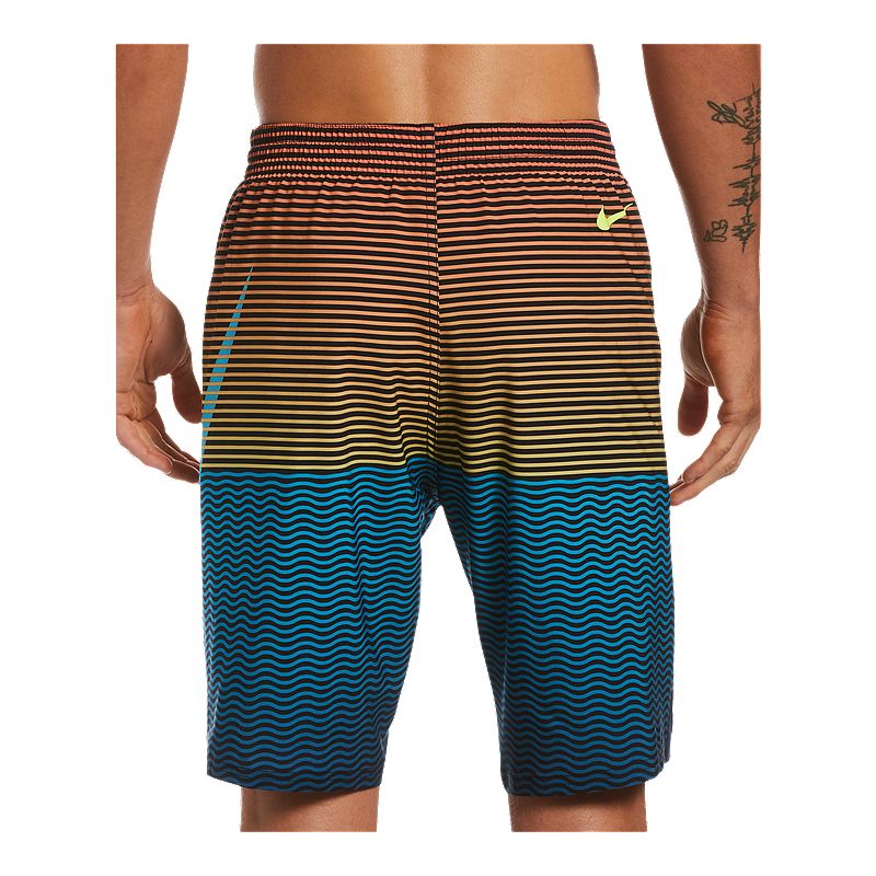 Nike Men's Horizon Stripe Vital 9 Inch Volley Shorts thumbnail