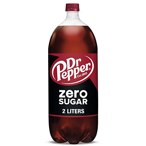 Dr Pepper Zero Sugar Soda Pop  2 L  Bottle