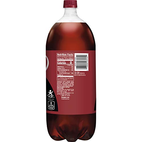 Dr Pepper Zero Sugar Soda Pop  2 L  Bottle thumbnail
