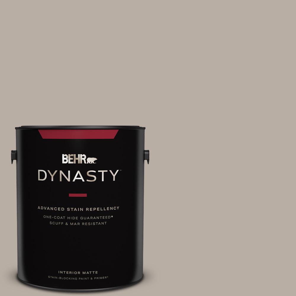 1 Gal. #T18-08 Off the Grid Matte Interior Stain-Blocking Paint & Primer