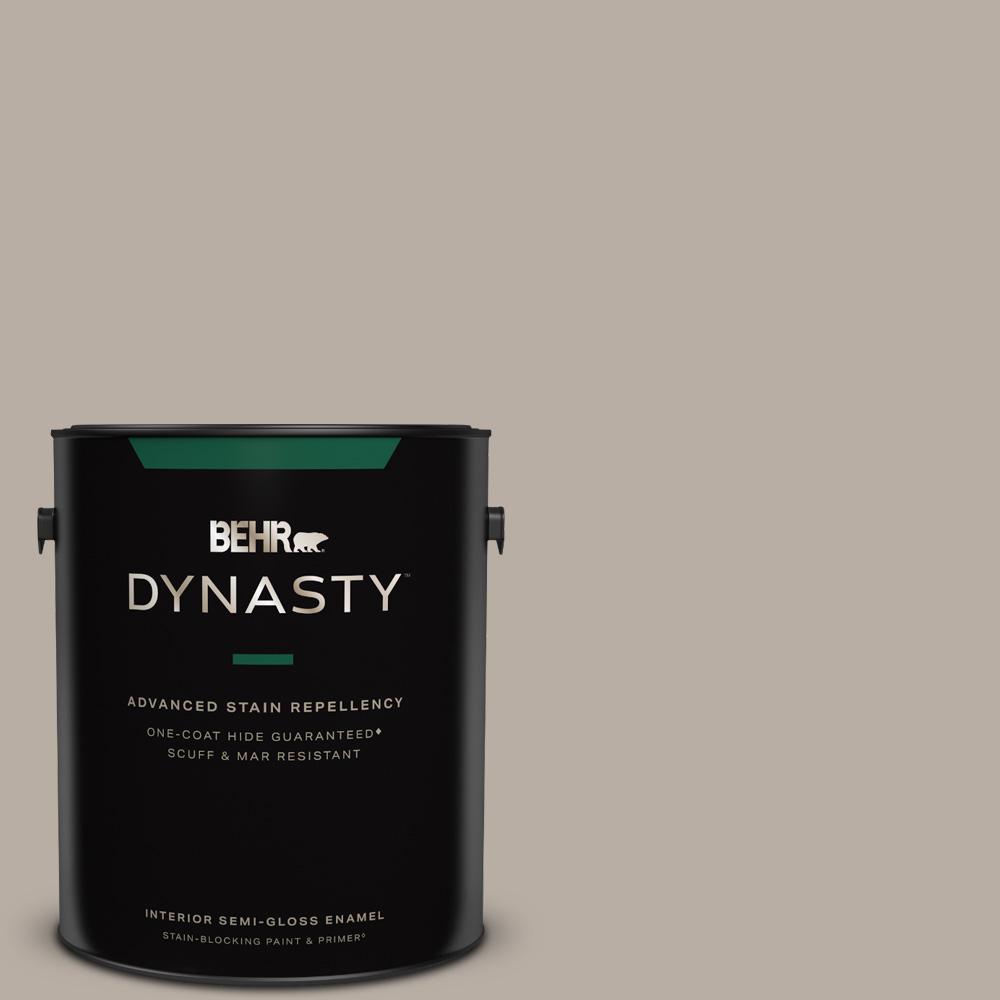 1 Gal. #T18-08 Off the Grid Semi-Gloss Enamel Interior Stain-Blocking Paint & Primer