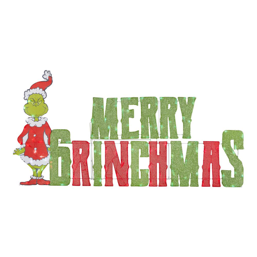 Grinch 6' Led Lighted Merry Grinchmas Durable Sculpture Outdoor 