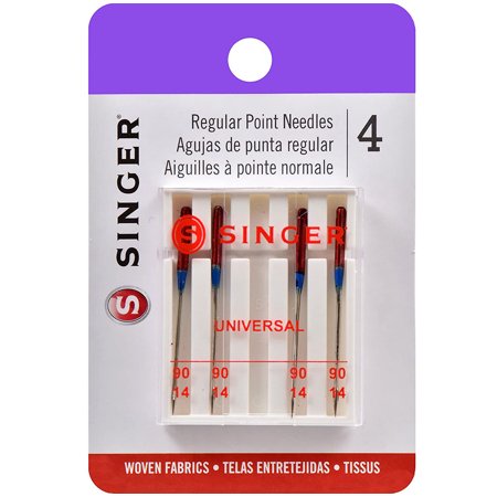 4723 Universal Regular Point Sewing Machine Needles  Size 90/14  4-Count