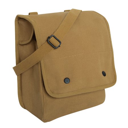 Rothco Canvas Map Case Shoulder Bag  Coyote Brown