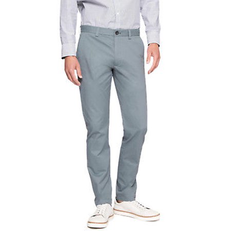 New  5509-2 Banana Republic Mens Slate Blue Grey Fulton Fit Chino Pants 35W X 32L $60