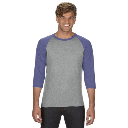 Anvil Adult Triblend 3/4-Sleeve Raglan T-Shirt - 6755