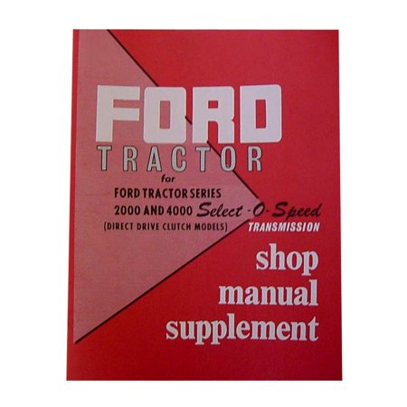 1115-1507 - Shop Manual Fits Ford/Fits New Holland