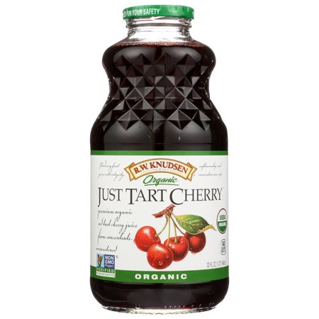 (6 Pack) Rw Knudsen Juice, Organic Just Tart Cherry, 32 Fl. Oz