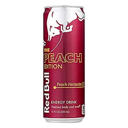 Red Bull Red Bull Energy Drink, Peach-Necatarine, 12 Fl Oz