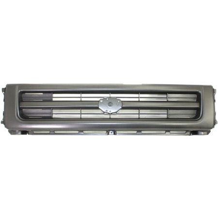 Grille Assembly for 1992 - 1995 Toyota Pickup Painted Dark Silver Shell and Insert 4WD OE Replacement 3439