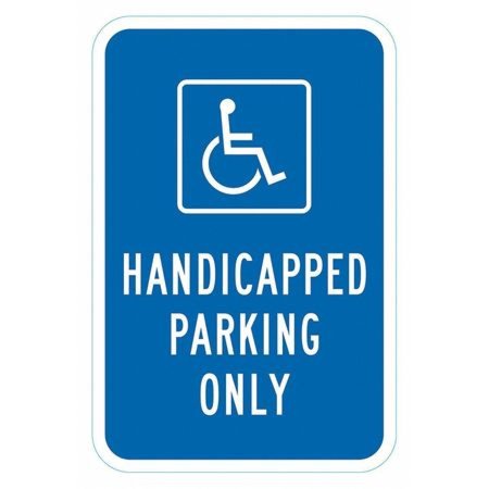 LYLE T1-6249-HI_12x18 Handicap Parking Sign, 12
