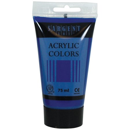 Sargent Art 23-0255 75Ml Tube Acrylic Paint, Pthalocaynine Blue