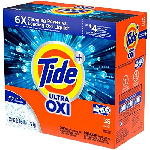 Tide Plus Ultra Oxi Powder Laundry Detergent  35 Loads  63 Oz thumbnail