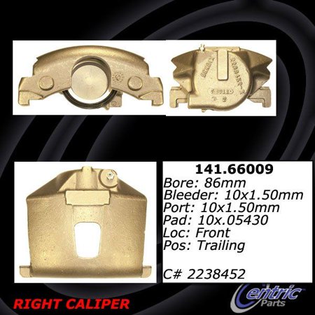 GO-PARTS Replacement for 1990-2001 International 2554 Front Right Disc Brake Caliper