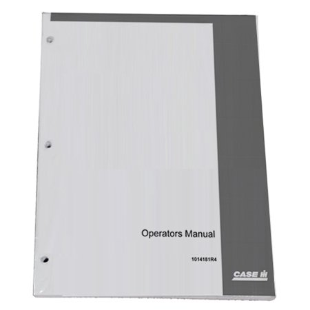 CASE IH 4890 Tractor Operator S Owners Owners Operators Instruction Manual - Part Number # Sep-15