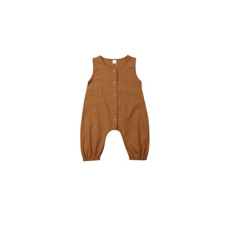 LA HIEBLA Newborn Baby Boy Girl Romper Bodysuit Summer Set Clothes