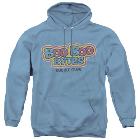 Dubble Bubble Boo Boo Adult Pullover Hoodie Sweatshirt Carolina Blue